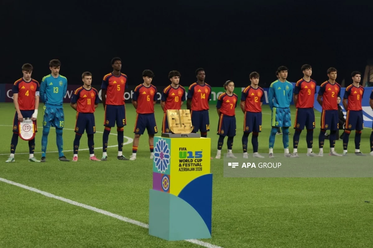 FIFA U-15 dünya çempionatının qaliblərinin mükafatlandırılma mərasimi keçirildi - Təzadlar - Təzadlar xəbəri üçün şəkil